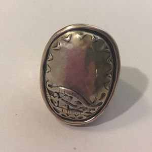 Sterling silver silpada ring